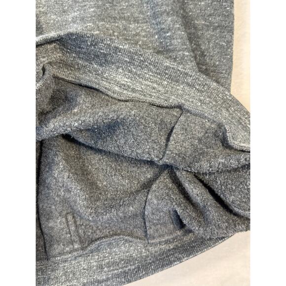 Alo Yoga Charcoal Gray Black Mock Neck Pullover Sweatshirt S - Picture 7 of 11